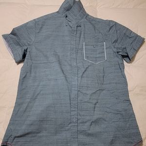 Alexander Julian Short Sleeve Button-Up | Blue Plaid | Size L | Great Condition